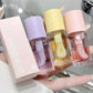 Moisturizing Honey Lip Gloss Fading Lips Lines Lips Care Essence Oil Transparent Grape Purple Lemon Green Nutritious Lip Oil