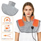 Electric Heating Shoulder Neck Pads Cervical Shawl Massager Cervical Brace Wrap Thermal Compress Relieve Fatigue Warm Back