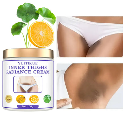 YUITIKUE Vitamin C Body Brightening Cream 100g - for Inner Thighs, Underarms & Private Areas, All-Over Radiance