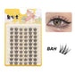 DINGSEN 10 rows Individual Eyelashes Wholesale 10-12mm Cluster Lashes Natural Anime False Kake Eyelashes Extension Makeup