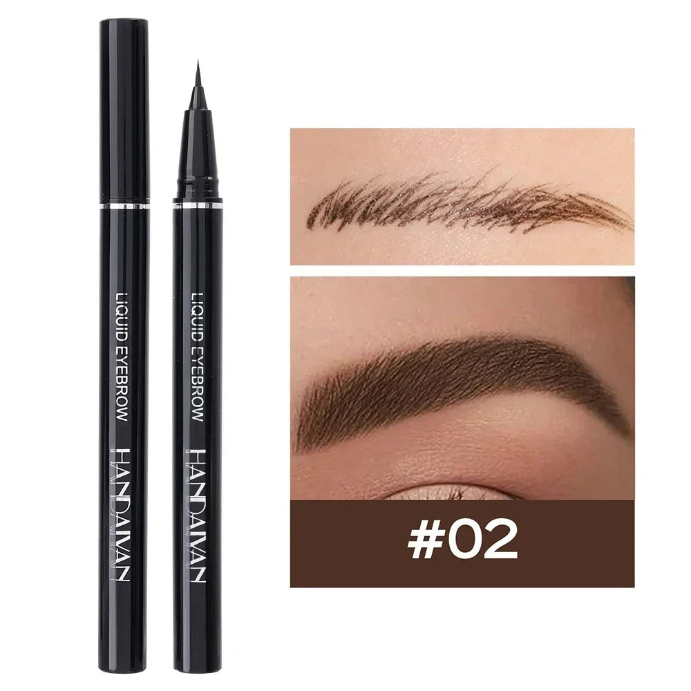 Multi-purpose Liquid Eyebrow Eyeline Pencil Waterproof Easy To Color Ultra Fine Eyeliner Lying Silkworm Pen Eyes Makeup Cosmetic