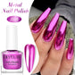LILYCUTE 7ml Dark Red Nail Polish Water-based Colorful Glitter Sequins Air Dry No Need Cure Nail Art Supplies Gorgeous Color