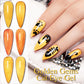 1- 6pc Golden Glitter Cat Magnetic Nail Gel Cat Eye Holographic Reflective Semi Permanent UV Gel Soak Off Sparkling Nail Art