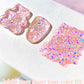MIANEL 1-12PCS Star-chasing Moon-chasing Gel Nail Polish 2026 Popular Whitening Strobe Sequin Flashing Nail Polish White Nails