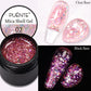 7.5ML Black Cat Eye Magnetic Glitter Gel Nail Polish Ultra-Bright Black Shine Long-Lasting Soak Off UV Nail Art Varnish Manicure