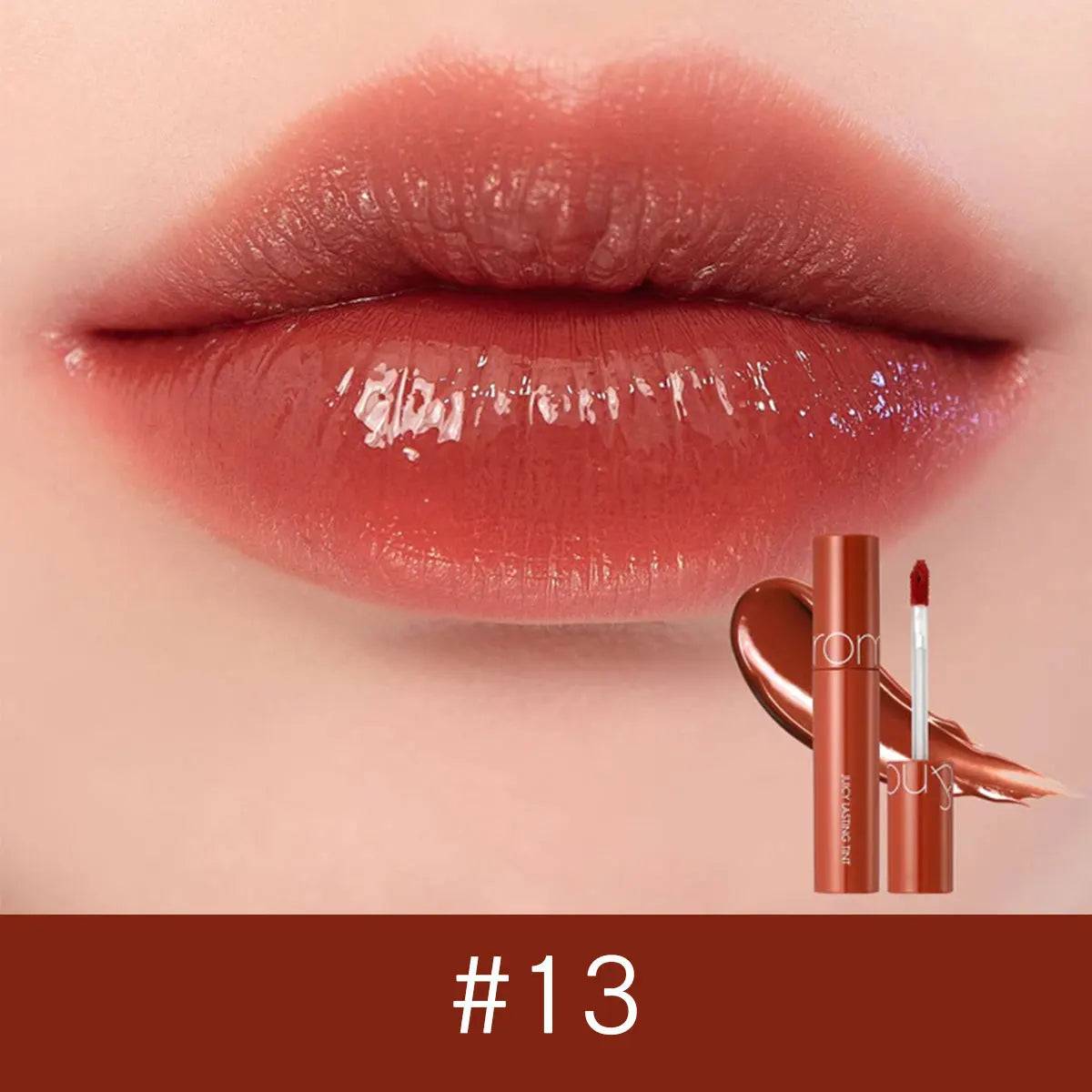 rom&nd JUICY LASTING TINT-12 Shades,Juicy Glossy Texture,Lip Glosses,Luxury Makeup,Korean Cosmetic,K-Beauty,Korean Makeup