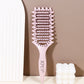 KPOP Curling Brush - Nylon bristles and ABS handle for creating curly hair styling Special for real hair wigs