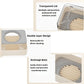 Soap Dish with Lid, Portable Travel Soap Box, Double Layer Drainable Soap Holder for Bathroom Shower Sink Countertop