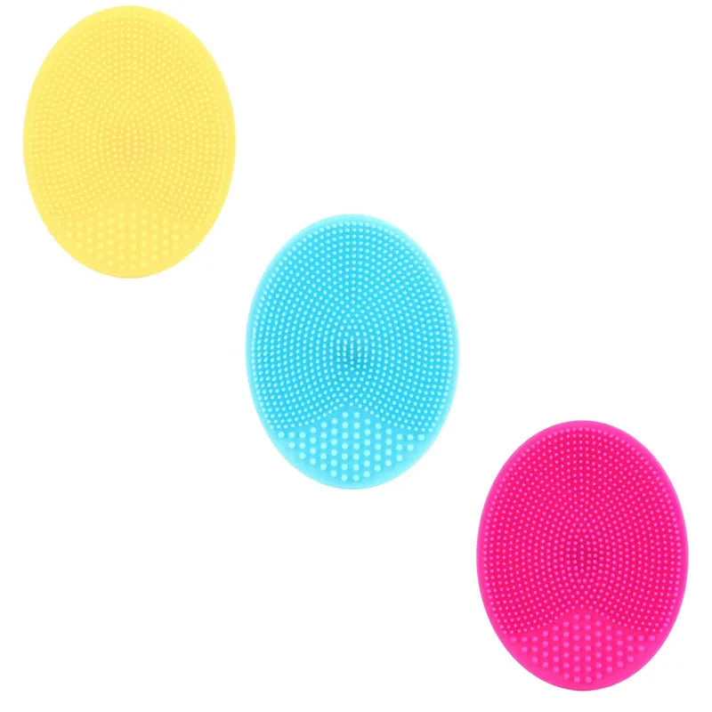 1/2pcs, Scalp Massaging Shampoo Brushes, Handheld Hair Scalp Massagers, Shower Scalp Scrubber With Soft Silicone Bristles For Da