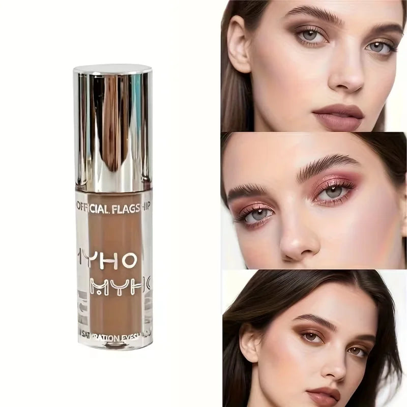 Long-Lasting Liquid Eyeshadow - Matte,Shimmer & Metallic Eyeshadow,Eye Makeup For Party Everyday Looks,Formal Event Cosmetics