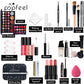 POPFEEL Complete Christmas Makeup Set Gift Box -Holiday Surprise for Friends and Family | Festive Christmas Cosmetics Collection