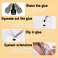 DIY 5ml Fast Drying Strong False Eye Lash Extension Glue Adhesive Retention 7-14 days Low Smell Mink Eyelash Glue at home