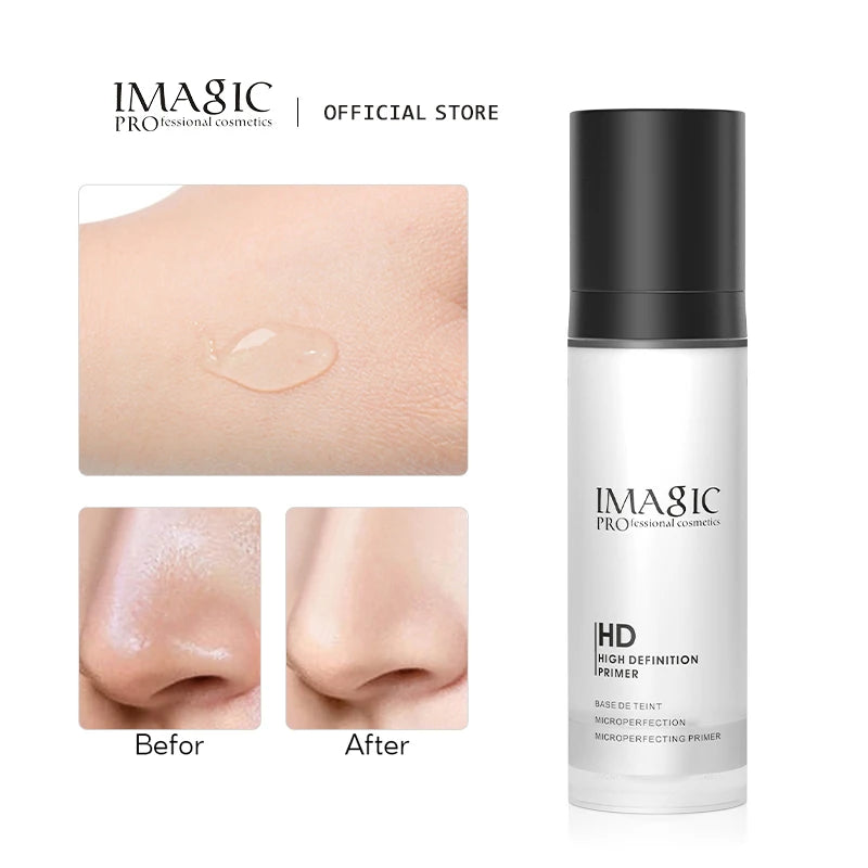 IMAGIC Pre-makeup Cream Liquid Clear Gel Primer Makeup Lasting Oil Control Moisturizer Essential Make up Base Essence Cosmetic