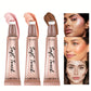 6 Colors Matte Blushers Natural Redness Highlighting Highlighter Brightening Fine Shimmer Liquid Blush Stick