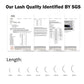 Winky Beauty  12Rows Classic Individual Mink Hair Lashes Extension Matte Black Fluffy Silk Eyelash Extension for Beauty Makeup