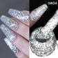 BORN PRETTY 10ml Sparkling Glitter Reflective Gel Nail Polish Sparkly Holo Shiny Pink Silver Black Gel Nail Art Salon Varnish