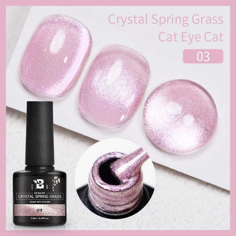 AWStorG 7.5ml Starlit Cat Magnetic Gel Nail Polish Must need Black Gel-Polaris Light Soak Off UV Gel Varnis Semi Permanent DIY
