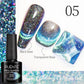 PUENTE 7.5ML Vibrant Blue Cat Eye Gel Nail Polish High Glossy Long-Lasting Soak Off UV Semi-Permanent Nail Art Varnish Manicure