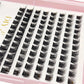 1Box Individual Lashes Clusters DIY Lash Extensions Book, D Curl Lash Clusters Eyelash Extension at Home