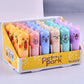 24pcs/lot Moisturizing Fruit Flavor Colourless Cartoon Lip Balm Natural Plant Lip Gloss Fruit Embellish lipstick Makeup Tools