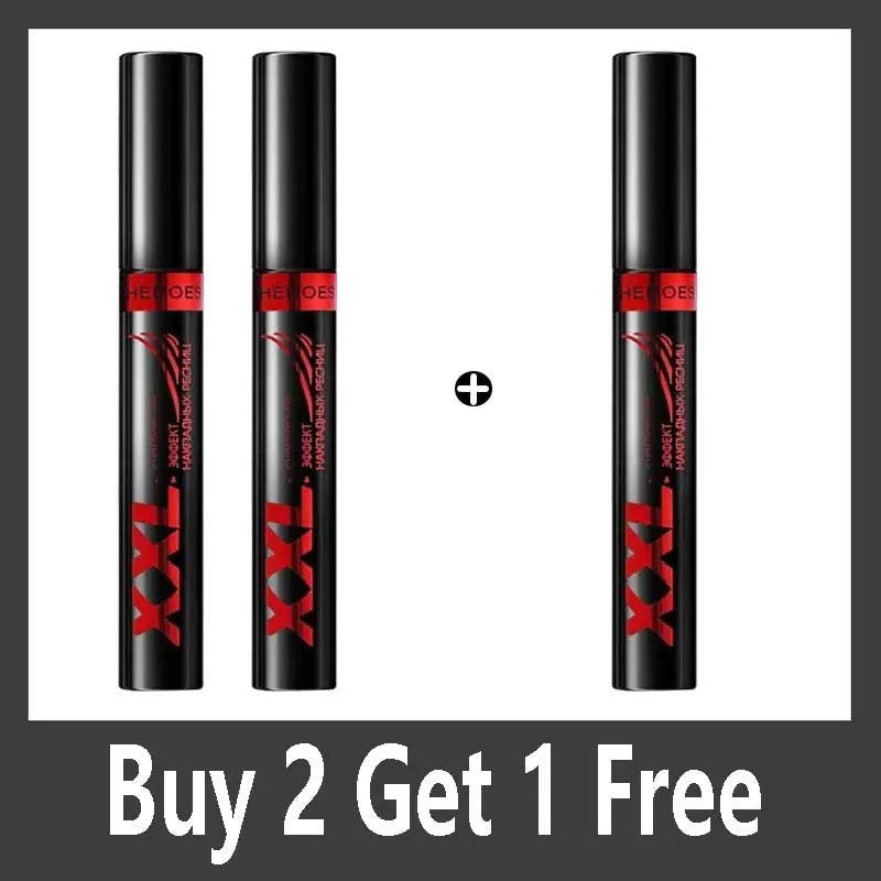 3D Mascara Waterproof Extra Volume Long -lasting Hyper-Curl Lengthening Eyelash Non-smudging Eyelashes Black Mascara Makeup