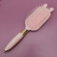 Beauty Hair Brush, Straight & Smooth Soft Touch Paddle Brush Round Brush and Detangling Brush,Great On Wet or Dry Hair Health