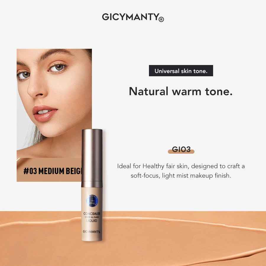 Vacuum Concealer Liquid Foundation Make-up Is Moist Delicate And Not Easy To Take Off Makeup