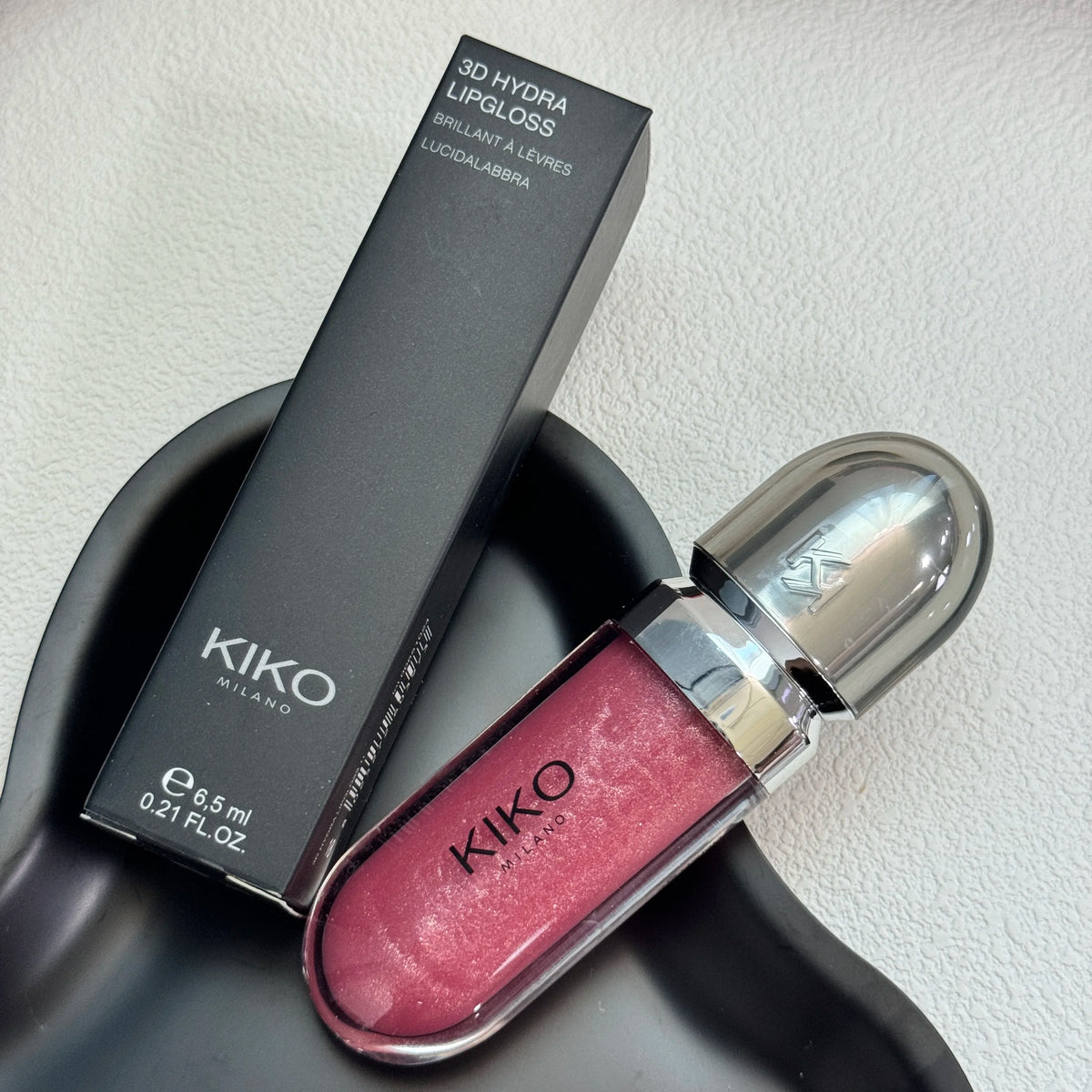 KIKO 3D Liquid Lip Gloss Mirror Colour Pearlescent Shimmer Moisturizing Waterproof Plump Glossy Lasting Not Fading Lipstick