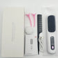 USB Charging Portable Hair Straightener Brush, Cordless Straightening Comb LED Display & Ceramic Coating, Ionic Technology