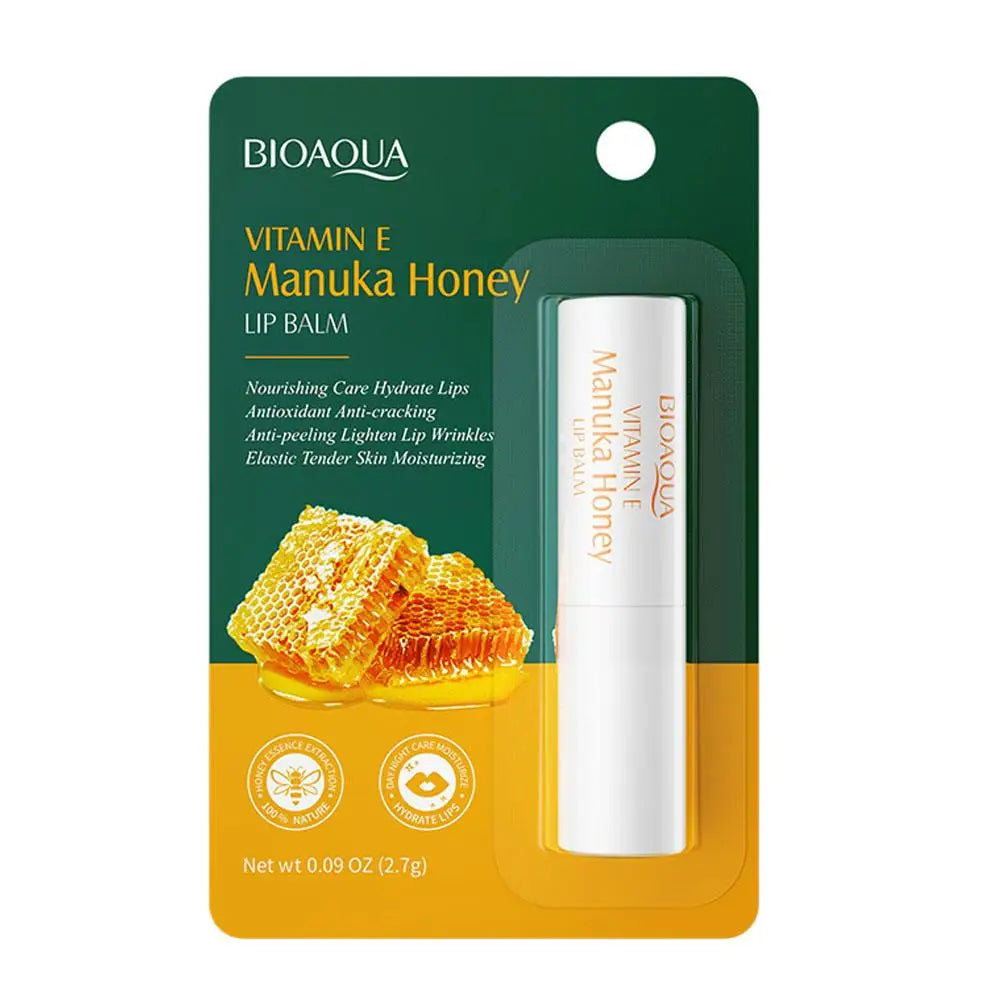 Vitamin E Honey Lip Balm Long-lasting Moisturizing Anti Cracking Nourishing Essence stick winter Lips Skin Care