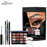 POPFEEL Eye Makeup Kit Makeup Set, Mini Makeup Kit, Eey Shadow Palette Eyebrow Mascara Eyeliner