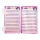 32Rows Anime Cosplay Korean Fake Eyelashes Set Black Volume Foxes False Lashes Extension Curling Girl Group Style Large Capacity