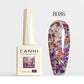 CANNI Gel Nail Polish Glitter Diamond Sparkle Color Collection Gorgeous Color HEMA FREE Soak Off UV LED Semi Permanent AurorGel