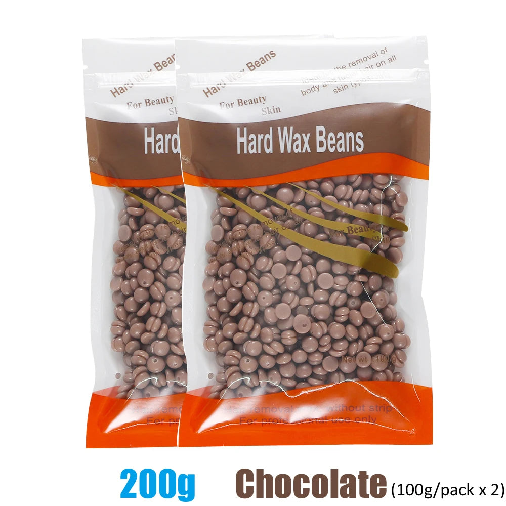 50g Brazilian Hard Waxing Wax Beans Fast Waxing Machine Hot Film Painless For Body Hairs Removal Beans Unisex Hair Removal
