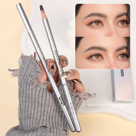 Microblading Eyebrow Pencil Waterproof Sweatproof Long-lasting Wild Eye Brow Tattoo Tinted Makeup Wood Brow Enhancers Cosmetics