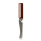 New Foldable comb Folding Pocket Clip Hair Moustache Beard Comb Fashion Men Women Handmade massage hair brush Folding knife comb