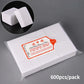 1000/600/500/100pcs Lint-Free Nail Cotton for UV Gel Polish Removal Wipes Paper Pads 100% Cotton Soft Non Woven Nail Cleaner Pad