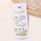 5Pcs BB Clips Set Toddler Baby Girls Hair Clips Children Barrettes Ins Sweet Daisy Hair Accessories