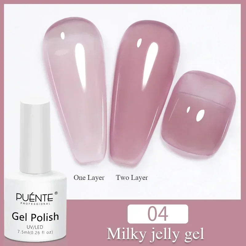 15ML 4 in 1 Builder Nail Gel For Quick Extension Nail Reinforcement Construction UV Gel Polish Semi-permanent Nail Art Varnish
