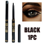 2Pcs Waterproof Black Brown Eyeliner Pencils-Smudge-Proof, Long-Lasting &Beginner-Friendly Smooth High Pigmented Punk Eye Makeup