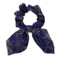 Fashion Floral Leopard Print Scrunchie Bowknot Hair Rope Women Girls Ponytail Holder Hair Ties Elastic Bands Hair Accessories