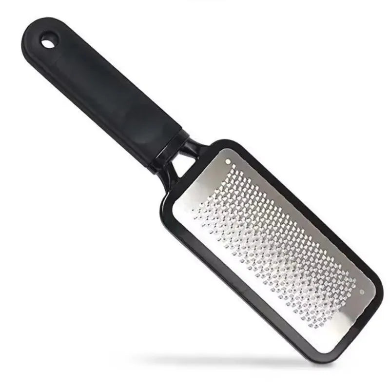RHBJ 1Pcs Professional Stainless Steel Callus Remover Hand Foot File Scraper Pedicure Tools Dead Skin Remove for Heels Feet Care