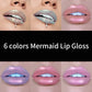 Liquid Crystal Glow Lip Gloss Laser Holographic Lip Tattoo Lipstick Pigment Glitter Lipgloss Lip Plumper Gloss Makeup