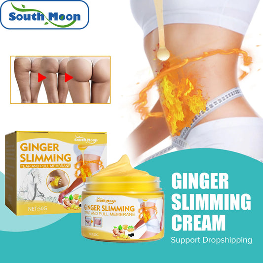 South Moon Shaping Body Cream Anti-cellulite Firming Ginger Slim Gel Weight Lose Fat Burning Slimming Hot Fat Burning Cream
