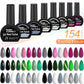 Nail Polish Set 8 Colors 8ml Reflective Magnetic Nail Polish Soak-Off LED Gel Salon Women Manicure Tools Fashion Holographic Man