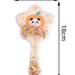 New Cartoon Air Cushion Massage Comb Star Shape Sequins Quicksand Anti-knot Combs for Baby Kids Comb for Curly Hair