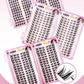 32Rows Anime Cosplay Korean Fake Eyelashes Set Black Volume Foxes False Lashes Extension Curling Girl Group Style Large Capacity