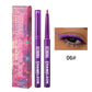 Shiny Chameleon Metallic Blue Eyeliner Gel Pen Eyeshadow Multicolor Eye Liner Pearlescent Polarized Glitter Eyes Pigment Makeup