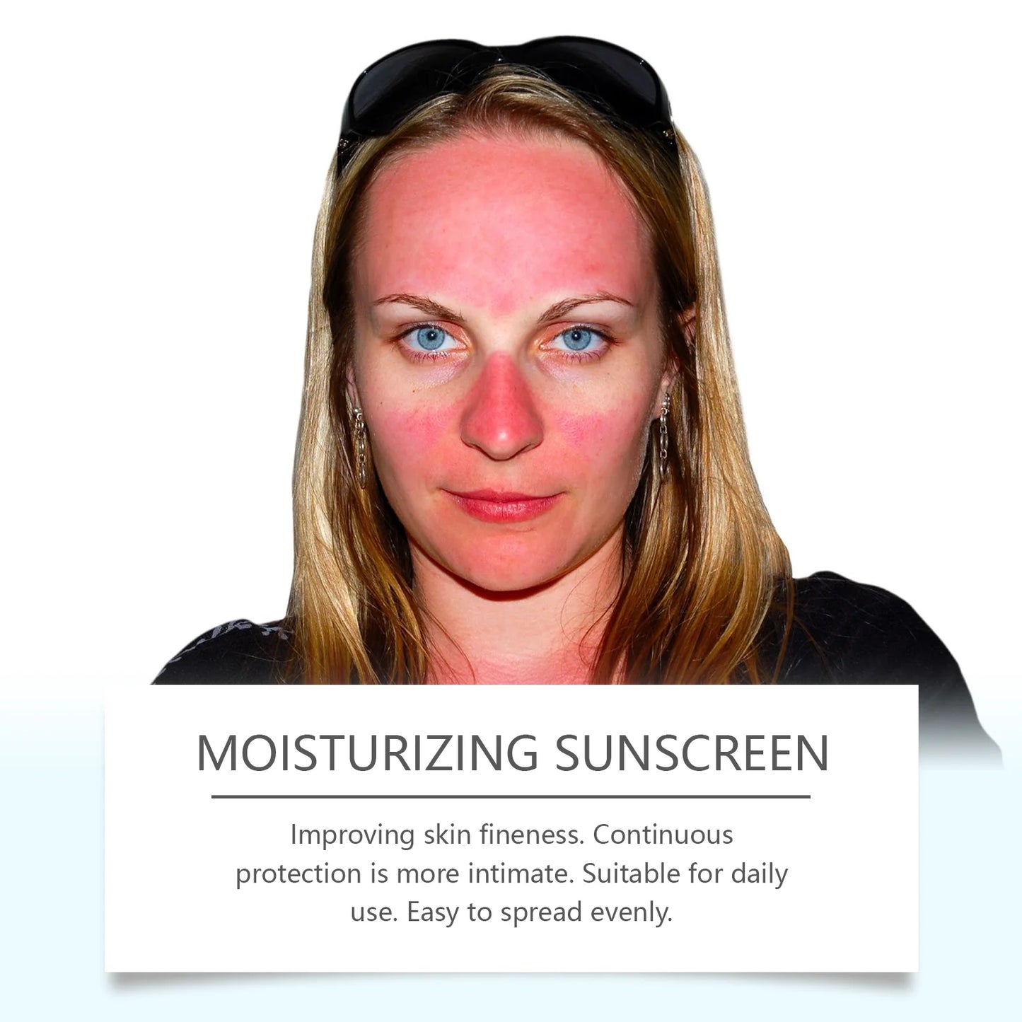 Centella Sunscreen Spf50+ Pa++++ Calming Moisturize Oily Sensitive Skin Soothing Long-Lasting UV Protection Sunblock Face Cream