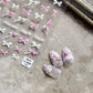 Golden Thread Butterfly Jelly Series Nail Art Stickers High Quality New Bronzing DIY Manicure Decal Decoration